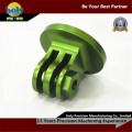 Green Anodized Electrical CNC Turn Mill Aluminium CNC Machining Parts